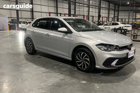 Silver 2024 Volkswagen Polo Hatchback Life