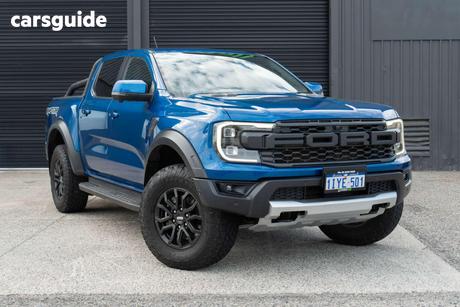 Blue 2022 Ford Ranger Double Cab Pick Up Raptor 3.0 (4X4)