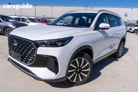 White 2026 Chery Tiggo 8 SUV SUPER HYBRID URBAN F