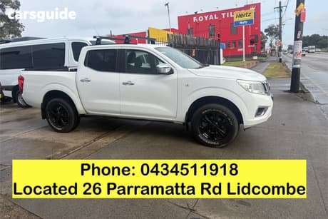 White 2018 Nissan Navara Double Cab Utility Rx (4X2)