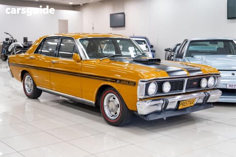 Yellow 1970 Ford Falcon Sedan 500