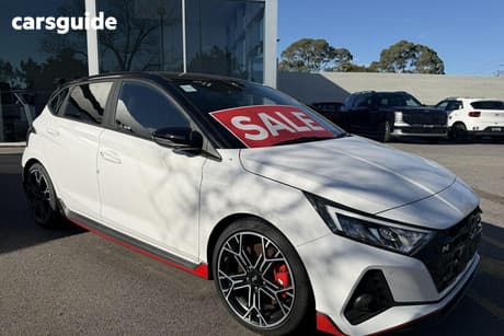 Black 2025 Hyundai I20 Hatchback N
