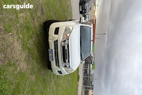 White 2016 Isuzu D-MAX Ute Tray SX (4X2) TF MY15