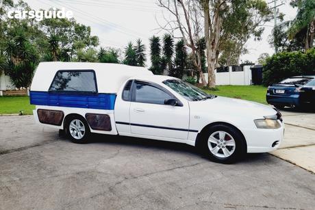 White 2007 Ford Falcon Utility Xl Tradesman