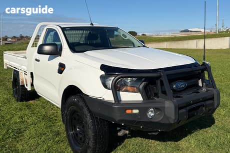 White 2017 Ford Ranger Cab Chassis Xl 3.2 (4X4)