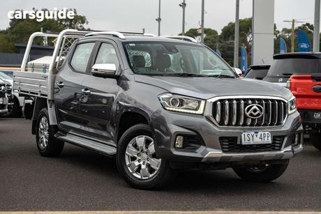 Grey 2020 LDV T60 Double Cab Utility Luxe (4X4)