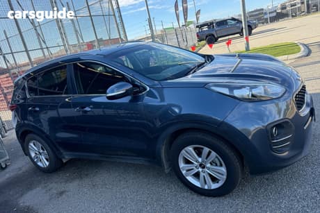 Blue 2017 Kia Sportage Wagon Si (Fwd)
