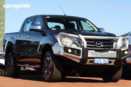 Brown 2018 Mazda BT-50 Dual Cab Utility Xtr (4X4)