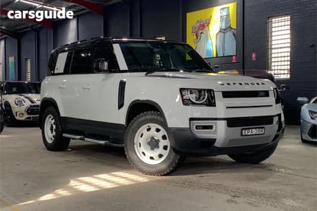 White 2021 Land Rover Defender Wagon 110 P300 (221Kw)