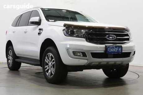 White 2020 Ford Everest Wagon Trend (Rwd 7 Seat)