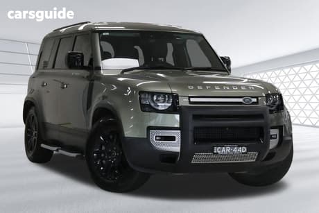 Green 2022 Land Rover Defender Wagon 110 D300 Se (220Kw)