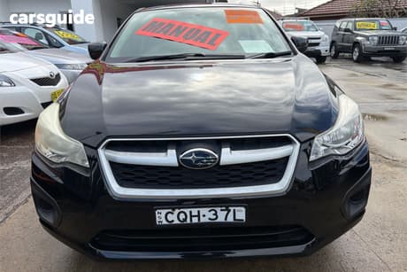 Black 2013 Subaru Impreza Hatchback 2.0I (Awd)