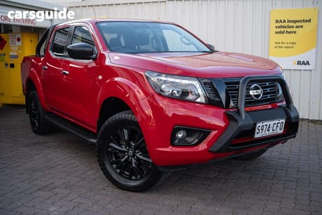 Red 2020 Nissan Navara Dual Cab Pick-up St (4X4)