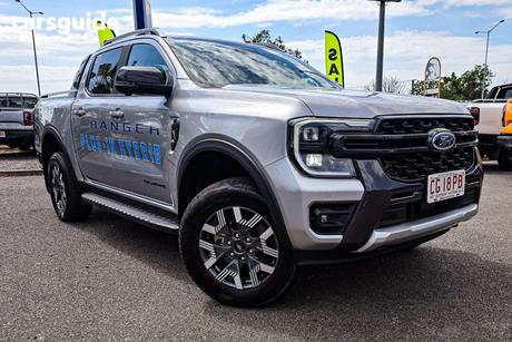 Silver 2025 Ford Ranger Double Cab Pick Up Phev Wildtrak (4X4)