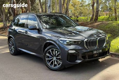 Grey 2019 BMW X5 Wagon Xdrive 30D M Sport (5 Seat)