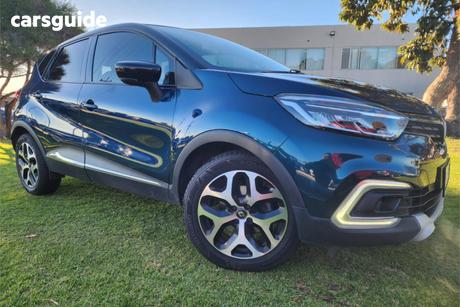 Blue 2019 Renault Captur Wagon Intens