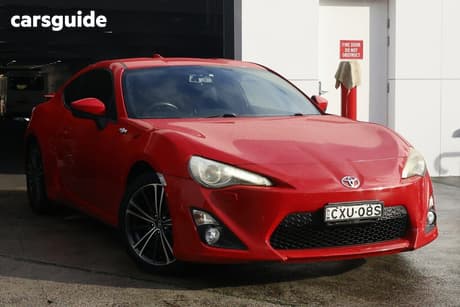 Red 2012 Toyota 86 Coupe Gts