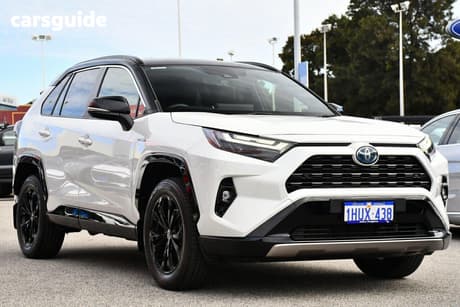 Black 2023 Toyota RAV4 Wagon Xse (2Wd) Hybrid Premium Paint