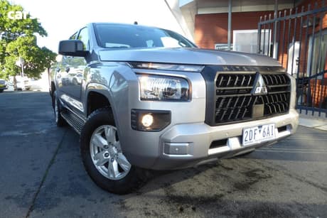 Silver 2025 Mitsubishi Triton Double Cab Pick Up Glx+ (4X4) 1T Payload