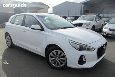 White 2019 Hyundai I30 Hatchback Go