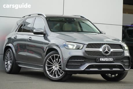 Grey 2022 Mercedes-Benz GLE450 Wagon 4Matic (Hybrid)
