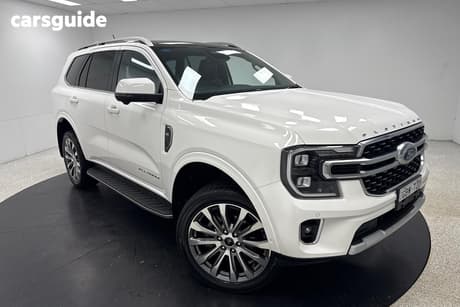 White 2024 Ford Everest Wagon Platinum (4Wd)