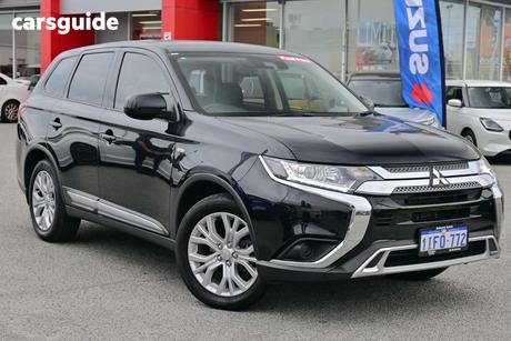 Black 2020 Mitsubishi Outlander Wagon Es 5 Seat (2Wd)