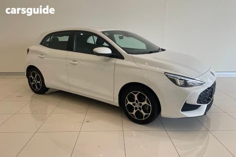 White 2024 MG MG3 Hatch EXCITE
