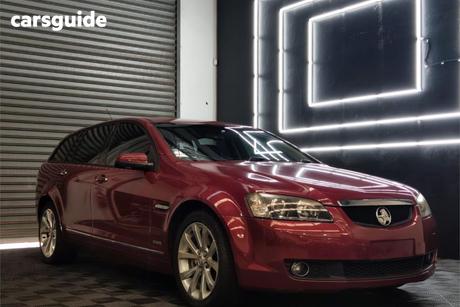 Red 2010 Holden Calais Sportswagon V