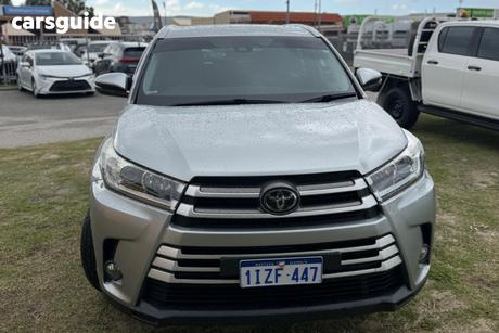 Silver 2019 Toyota Kluger Wagon Gxl (4X2)