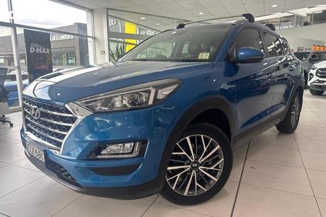Blue 2019 Hyundai Tucson Wagon Elite (2Wd) Black Int