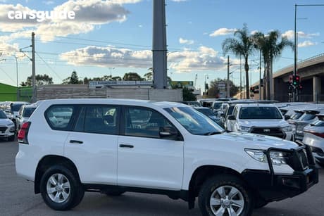 White 2020 Toyota Landcruiser Prado Wagon Gx