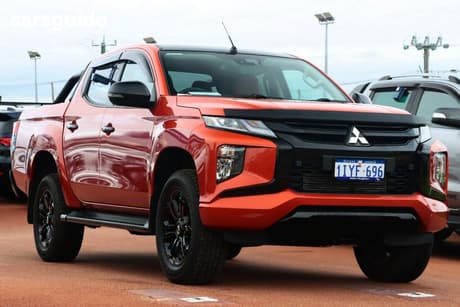 Orange 2023 Mitsubishi Triton Double Cab Pick Up Gsr (4X4)