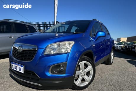 Blue 2015 Holden Trax Wagon Ltz