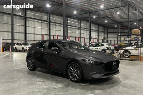 Grey 2024 Mazda 3 Hatchback G20 Evolve
