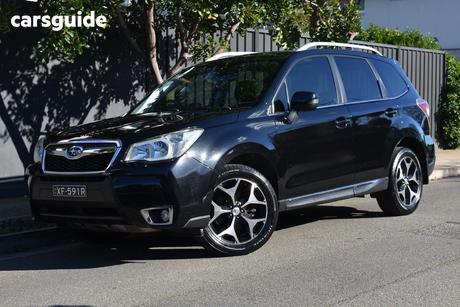 Black 2014 Subaru Forester Wagon 2.0Xt Premium