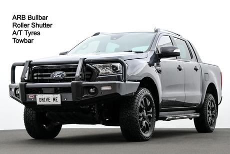 Grey 2021 Ford Ranger Double Cab Pick Up Wildtrak 2.0 (4X4)