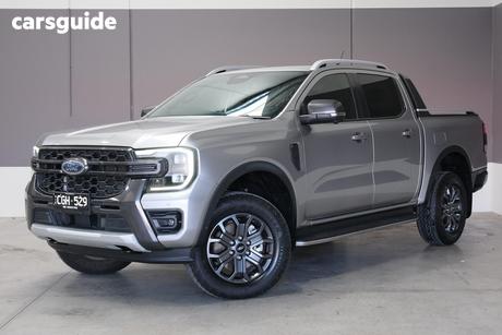 Silver 2022 Ford Ranger Double Cab Pick Up Wildtrak 3.0 (4X4)