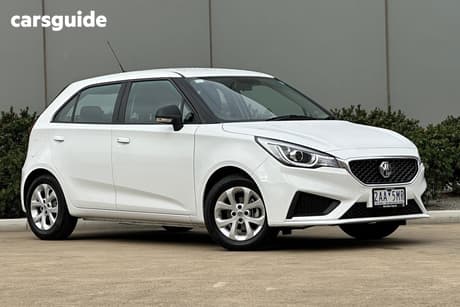 White 2023 MG MG3 Hatchback Core