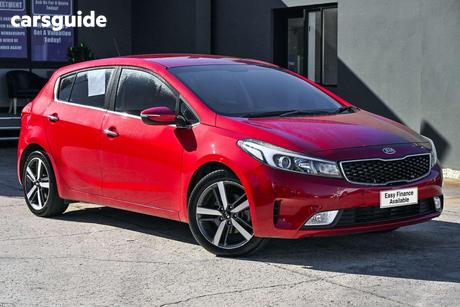 Red 2017 Kia Cerato Hatchback Sport
