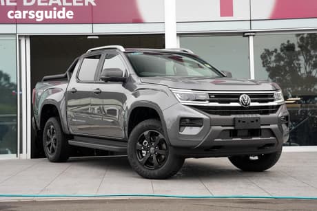 Grey 2026 Volkswagen Amarok Dual Cab Utility Panamericana Tdi600 4Motion