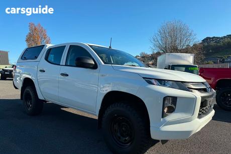 White 2021 Mitsubishi Triton Double Cab Pick Up Glx Adas (4X4)