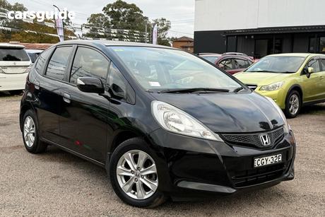 Black 2012 Honda Jazz Hatch VIBE