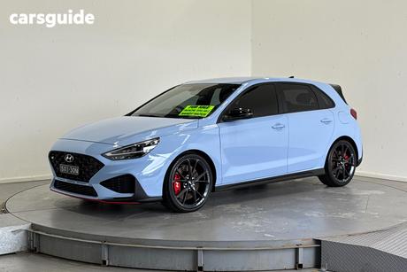 Blue 2024 Hyundai I30 Hatchback N