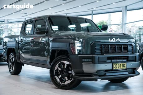 Green 2025 Kia Tasman Double Cab Pick Up Sx+ (4X4) (Std) Body Fender