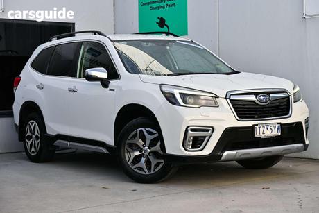 White 2021 Subaru Forester Wagon Hybrid L (Awd)