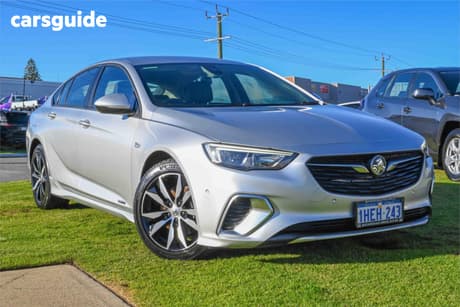 Silver 2018 Holden Commodore Liftback Rs