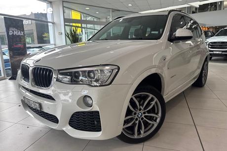 White 2016 BMW X3 Wagon Xdrive 20D