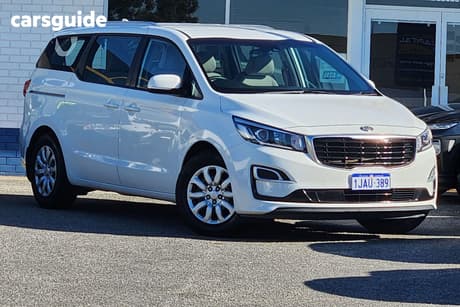 White 2019 Kia Carnival Wagon S