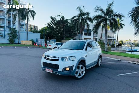 White 2015 Holden Captiva Wagon 7 Ltz (4X4)